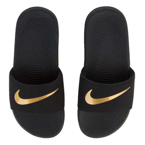 nike black slides